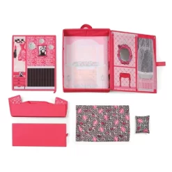 Home & Go Dollhouse Playset Travel & Storage Case With Bed/Bedding For 12" Fashion Dolls - Pink 8 Home & Go Dollhouse Playset Travel & Storage Case With Bed/Bedding For 12" Fashion Dolls - Pink -Toy Promotion GUEST 9aca7b69 3f13 4862 a506 1ac0f0f6e658