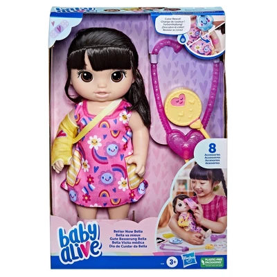 Baby Alive Better Now Bella - Long Black Hair/Brown Eyes 3 Baby Alive Better Now Bella - Long Black Hair/Brown Eyes