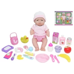 JC Toys Deluxe La Newborn 12" Doll All Vinyl Nursery 25 Piece Gift Set 7 JC Toys Deluxe La Newborn 12" Doll All Vinyl Nursery 25 Piece Gift Set -Toy Promotion GUEST 9c593ad9 50a5 4c87 b361 9e1d2271434d