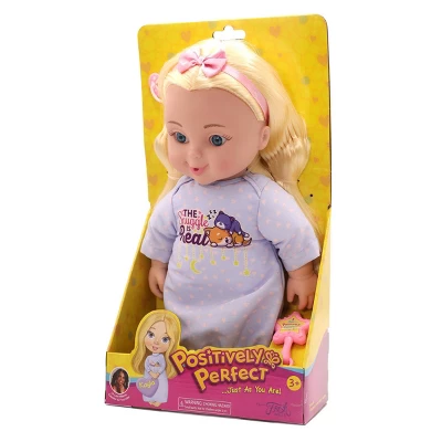 Positively Perfect 14" Kayla Toddler Doll - Blonde Hair/Blue Eyes 7 Positively Perfect 14" Kayla Toddler Doll - Blonde Hair/Blue Eyes - Image 6