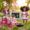 Our Generation Picnic Table Set With Play Food Accessories For 18" Dolls - Pink 1 Our Generation Picnic Table Set With Play Food Accessories For 18" Dolls - Pink -Toy Promotion GUEST 9db4c207 a80f 46df b637 62257efe8cb0