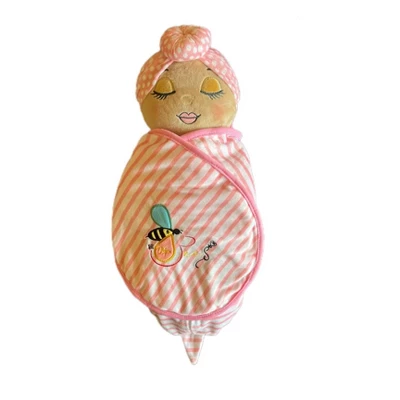 Orijin Bees Nu'Bees Plush Baby Dolls - Pink 3 Orijin Bees Nu'Bees Plush Baby Dolls - Pink