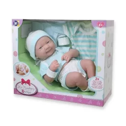 JC Toys La Newborn 14" Baby Doll 8pc Set - Blue -Toy Promotion GUEST a19e5f44 8a60 4606 a8c4 bfb2baf76746