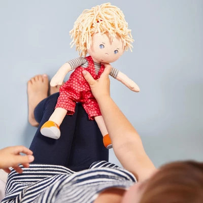 HABA Cassie 12" Machine Washable Soft Doll With Blonde Hair 8 HABA Cassie 12" Machine Washable Soft Doll With Blonde Hair - Image 6