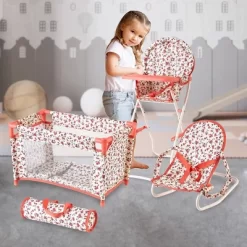 The New York Doll Collection Baby Doll 3-1 Accessories Set Floral 7 The New York Doll Collection Baby Doll 3-1 Accessories Set Floral -Toy Promotion GUEST a5f6801d d83c 4b12 a265 16673d183eee