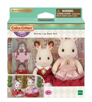 Calico Critters Town Series Dress Up Duo, Set Of 2 Collectible Doll Figures With Fashion Accessories 7 Calico Critters Town Series Dress Up Duo, Set Of 2 Collectible Doll Figures With Fashion Accessories - Image 5