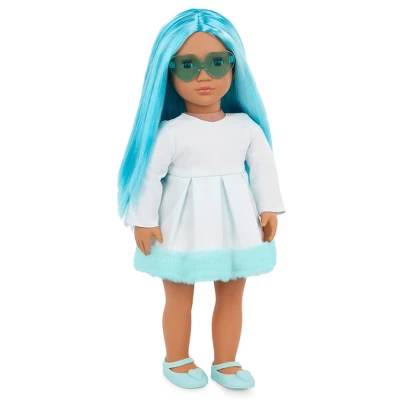Our Generation Capri 18" Fashion Doll With Bubblegum Blue Hair 3 Our Generation Capri 18" Fashion Doll With Bubblegum Blue Hair