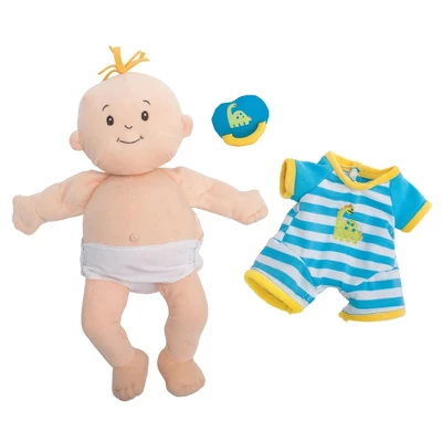 Manhattan Toy Baby Stella Boy Soft First Baby Doll For Ages 1 Year And Up, 15" 6 Manhattan Toy Baby Stella Boy Soft First Baby Doll For Ages 1 Year And Up, 15" - Image 4