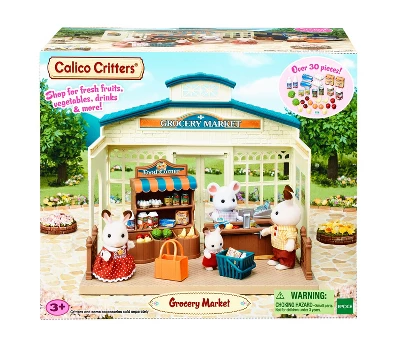 Calico Critters Grocery Market, Dollhouse Playset 8 Calico Critters Grocery Market, Dollhouse Playset - Image 6