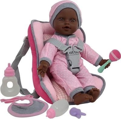 The New York Doll Collection 12 Inch Car Seat Doll Set 6 The New York Doll Collection 12 Inch Car Seat Doll Set - Image 4