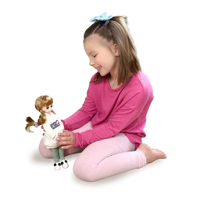 Funphix Set Of 2 Dolls-1 Boy, 1 Girl Doll 11.8 Inches With Movable Joints 6 Funphix Set Of 2 Dolls-1 Boy, 1 Girl Doll 11.8 Inches With Movable Joints - Image 4