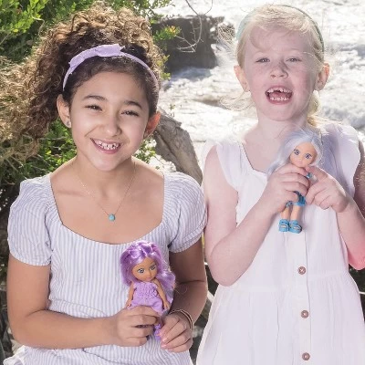 Adora Fairy Garden Friends - 6 Inch Interactive Doll With Magical Hair - Lavender 6 Adora Fairy Garden Friends - 6 Inch Interactive Doll With Magical Hair - Lavender - Image 4