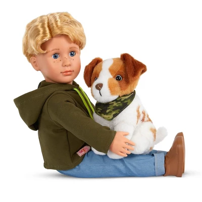 Our Generation Elliot 18" Boy Doll & Pet Set 4 Our Generation Elliot 18" Boy Doll & Pet Set - Image 2