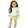 Sophia’s Lace Shirt, Skirt And Headband For 18" Dolls, Ivory/Gold 1 Sophia’s Lace Shirt, Skirt And Headband For 18" Dolls, Ivory/Gold -Toy Promotion GUEST aecddc25 a3fa 49c5 a6d9 e04539e58ea8