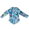 Sophia’s Colorful Collage Print Long Sleeve Rash Guard Swimsuit For 18" Dolls, Blue -Toy Promotion GUEST b10f2d01 7d15 40e7 828b 4c7cf2295026