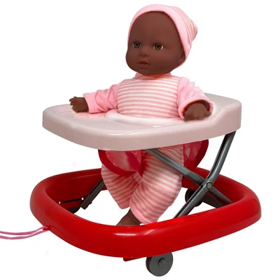 The New York Doll Collection 12 Inch Baby Doll Walker Set 9 The New York Doll Collection 12 Inch Baby Doll Walker Set - Image 7