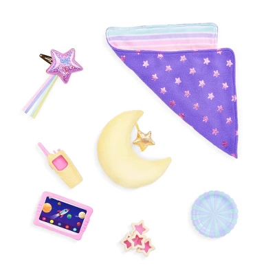Our Generation Luna Posable 18" Slumber Party Doll & Storybook Set 7 Our Generation Luna Posable 18" Slumber Party Doll & Storybook Set - Image 5