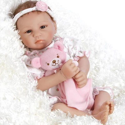 Paradise Galleries Lifelike & Realistic Newborn Reborn Baby Doll, Bundle Of Joy, 18-inch Weighted Baby In GentleTouch Vinyl, 5-Piece Set 3 Paradise Galleries Lifelike & Realistic Newborn Reborn Baby Doll, Bundle Of Joy, 18-inch Weighted Baby In GentleTouch Vinyl, 5-Piece Set