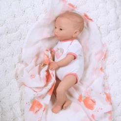 Paradise Galleries Newborn Baby Doll 16 Inch Reborn Preemie, Swaddlers: Peach Blossom, Safety Tested For 3+, 4-Piece Set 11 Paradise Galleries Newborn Baby Doll 16 Inch Reborn Preemie, Swaddlers: Peach Blossom, Safety Tested For 3+, 4-Piece Set -Toy Promotion GUEST b2bebaff 35ad 4ea2 bf89 6bf5da35fc1d