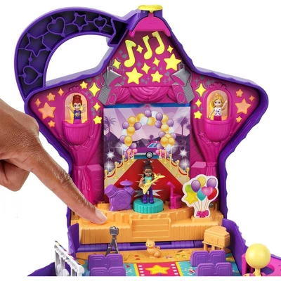 Polly Pocket Starring Shani Talent Show Compact Miniature Playset 3 Polly Pocket Starring Shani Talent Show Compact Miniature Playset