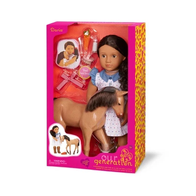 Our Generation Daria With Foal 18" Doll & Horse Set 6 Our Generation Daria With Foal 18" Doll & Horse Set - Image 4