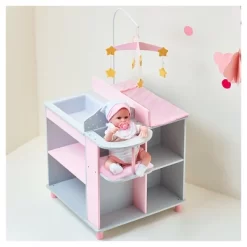 Olivia's Little World - Baby Doll Furniture - Baby Changing Station With Storage (Gray Polka Dots) 8 Olivia's Little World - Baby Doll Furniture - Baby Changing Station With Storage (Gray Polka Dots) -Toy Promotion GUEST b9bb4a65 a85c 46b5 92d2 e7a9721ffe1d