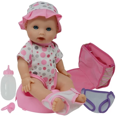 The New York Doll Collection 12 Inch Drink And Wet Potty Training Baby Doll 14 The New York Doll Collection 12 Inch Drink And Wet Potty Training Baby Doll - Image 12