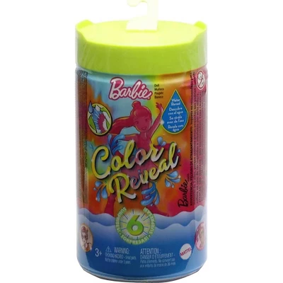 Barbie - Chelsea Color Reveal ! Color Changing Kids - Beach Go'er Doll With 6 Surprise Accessories 6 Barbie - Chelsea Color Reveal ! Color Changing Kids - Beach Go'er Doll With 6 Surprise Accessories - Image 4