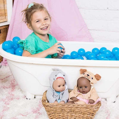 Adora Bath Toy Baby Doll In Baby Puggy Themed Bathrobe - 13 Inch Water Toy With QuickDri Body 7 Adora Bath Toy Baby Doll In Baby Puggy Themed Bathrobe - 13 Inch Water Toy With QuickDri Body - Image 5