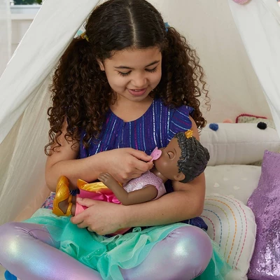 Baby Alive Princess Ellie Grows Up! Growing And Talking Baby Doll - Black Hair 10 Baby Alive Princess Ellie Grows Up! Growing And Talking Baby Doll - Black Hair - Image 8