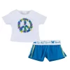 Sophia’s Peace Sign Tee Shirt & Sports Shorts For 18” Dolls, White/Blue 1 Sophia’s Peace Sign Tee Shirt & Sports Shorts For 18” Dolls, White/Blue -Toy Promotion GUEST c034fb9e 586b 4cbe 912b b5e4f6cee42a