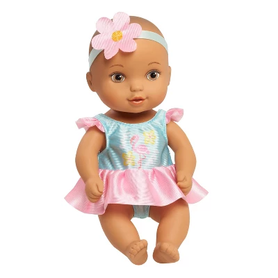 Waterbabies Bathtime Fun 9" Baby Doll - Light Brown Eyes 7 Waterbabies Bathtime Fun 9" Baby Doll - Light Brown Eyes - Image 5