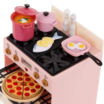 Our Generation Make & Bake Stove With Oven & Cooking Sounds Accessory Set For 18" Dolls 4 Our Generation Make & Bake Stove With Oven & Cooking Sounds Accessory Set For 18" Dolls - Image 2