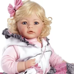Adora Realistic Baby Doll The Cat's Meow Toddler Doll - 20 Inch, Soft CuddleMe Vinyl, Light Blonde Hair, Blue Eyes 9 Adora Realistic Baby Doll The Cat's Meow Toddler Doll - 20 Inch, Soft CuddleMe Vinyl, Light Blonde Hair, Blue Eyes -Toy Promotion GUEST c0e02257 1f15 4da5 bac2 a700af6232dc