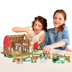 Storytime Toys Little Bo-Peep's Family Farm 3D Puzzle - Book And Toy Set - 3 In 1 - Book, Build, And Play -Toy Promotion GUEST c29e450b a821 4f16 adea 850c31f6cf68