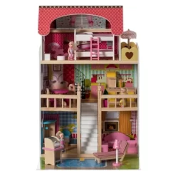 ShpilMaster Wooden Doll House With Toys And Furniture Accessories With LED Light For Ages 3+ 12 ShpilMaster Wooden Doll House With Toys And Furniture Accessories With LED Light For Ages 3+ -Toy Promotion GUEST c52d1f2e 9ff9 4ff4 9b90 6fd86f41b018