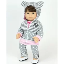 Sophia's - 15" Doll - Panda Bear Hooded Sweatshirt, Tunic & Polka Dot Leggings - Light Pink 8 Sophia's - 15" Doll - Panda Bear Hooded Sweatshirt, Tunic & Polka Dot Leggings - Light Pink -Toy Promotion GUEST cbc029e8 552e 4b41 ae9a 7fbe6a94beb8