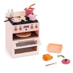 Our Generation Make & Bake Stove With Oven & Cooking Sounds Accessory Set For 18" Dolls 9 Our Generation Make & Bake Stove With Oven & Cooking Sounds Accessory Set For 18" Dolls -Toy Promotion GUEST cc36b6eb 5594 4b83 bb62 d2bceeb71ff2