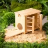 HearthSong Wooden Chicken Coop With Real Working Doors And Ramp For Imaginative Play, Measures 9_"L X 5_"W X 8"H -Toy Promotion GUEST d360aa1c f2d1 428b bf0a 7ff6ad4690a4