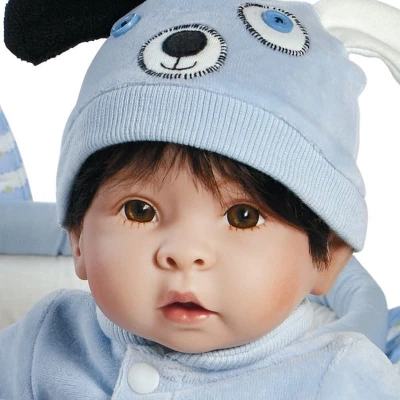 Paradise Galleries Reborn Baby Doll Boy "Finn & Sparky" Boy Baby Doll. 17" Weighted Realistic Doll With 9 Baby Doll Accessories. Age 3+ 5 Paradise Galleries Reborn Baby Doll Boy "Finn & Sparky" Boy Baby Doll. 17" Weighted Realistic Doll With 9 Baby Doll Accessories. Age 3+ - Image 3