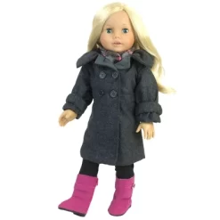 Sophia's - 18" Doll - Wool Coat, Hat, Plaid Scarf & Pink Boots - Gray 9 Sophia's - 18" Doll - Wool Coat, Hat, Plaid Scarf & Pink Boots - Gray -Toy Promotion GUEST d4e927ab 55fd 4fa3 8280 016cb5ff5191