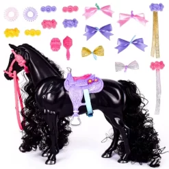 Glam-R-Ranch Raven Dream - Horse Toy With Hair Accessories 11 Glam-R-Ranch Raven Dream - Horse Toy With Hair Accessories -Toy Promotion GUEST d9551252 7945 4a84 b268 8cd8008ff47d
