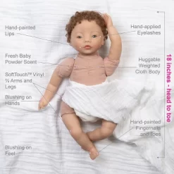 Paradise Galleries Realistic Newborn Doll - Forever Yours Miracle, 7-Piece Reborn Doll Gift Set With Magnetic Pacifier -Toy Promotion GUEST d97220db 6b74 4867 8ae5 674b4f61e694