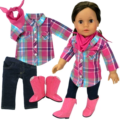Sophia’s Doll Blouse, Jeggings, Bandana, And Boots For 18" Dolls 4 Sophia’s Doll Blouse, Jeggings, Bandana, And Boots For 18" Dolls - Image 2