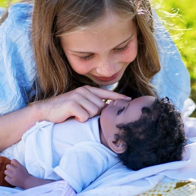 Paradise Galleries Realistic Newborn Doll - Forever Yours Beloved, 7-Piece Reborn Doll Gift Set With Magnetic Pacifier 5 Paradise Galleries Realistic Newborn Doll - Forever Yours Beloved, 7-Piece Reborn Doll Gift Set With Magnetic Pacifier - Image 3