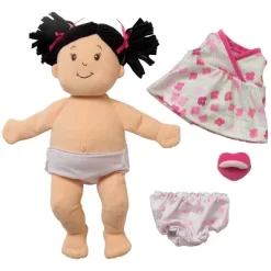 Manhattan Toy Baby Stella Black Hair Soft First Baby Doll, 15-Inch -Toy Promotion GUEST dde7ff2f f2b4 435a a168 c13b132e7f2a