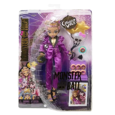 Monster High Clawdeen Wolf Fashion Doll In Monster Ball Party Fashion With Accessories 7 Monster High Clawdeen Wolf Fashion Doll In Monster Ball Party Fashion With Accessories - Image 5