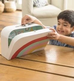 HearthSong 11 Inch Rainbow Cottage Travel Dollhouse Set With 2 Dolls And 5 Piece Furniture Set -Toy Promotion GUEST df3c8e07 60b6 44c6 ac93 d47a79424778