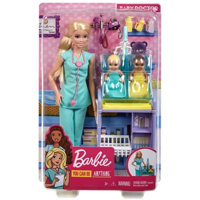 Barbie You Can Be Anything Baby Doctor Blonde Doll And Playset 7 Barbie You Can Be Anything Baby Doctor Blonde Doll And Playset - Image 5
