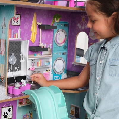 KidKraft Purrfect Pet Wooden Dollhouse 6 KidKraft Purrfect Pet Wooden Dollhouse - Image 4